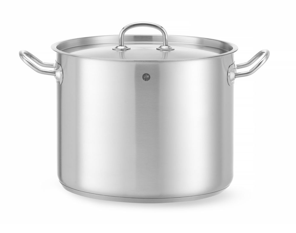Stew gryta high – med lock, HENDI, Kitchen Line, 13,5L, ⌀280x(H)220mm