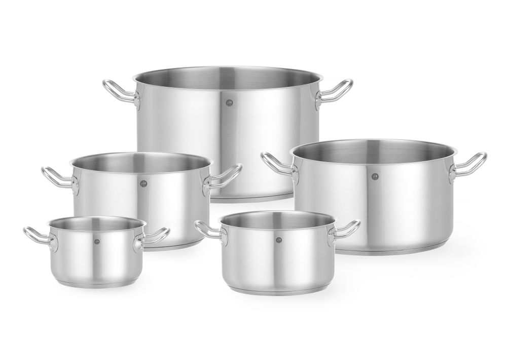 Stew pot middle - without lid, HENDI, Kitchen Line, 9,4L, ⌀280x(H)155mm