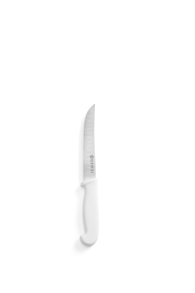 Universal kniv with granton edge, HENDI, short model, vit, (L)190mm