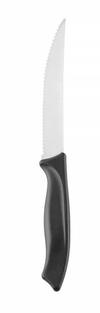 Steak kniv, serrated, HENDI, svart, (L)227mm, Serrated