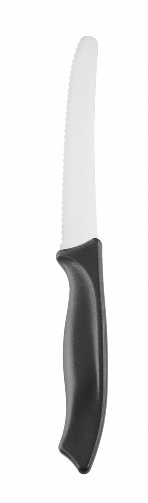 Utility kniv, HENDI, svart, (L)215mm, Serrated