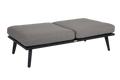 VILLAC 2-sits - Svart/Beige