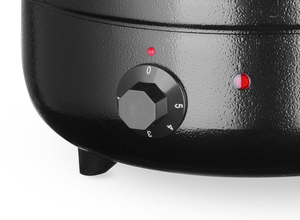 Soup kettle, HENDI, Kitchen Line, 8L, svart, 230V/400W, ⌀330x(H)363mm