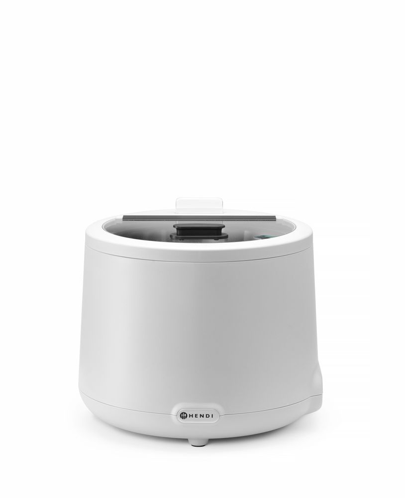 Soup kettle UNIQ, HENDI, desiGNed by Robert Bronwasser, 8L, vit, 220-240V/500W, ⌀365x(H)325mm