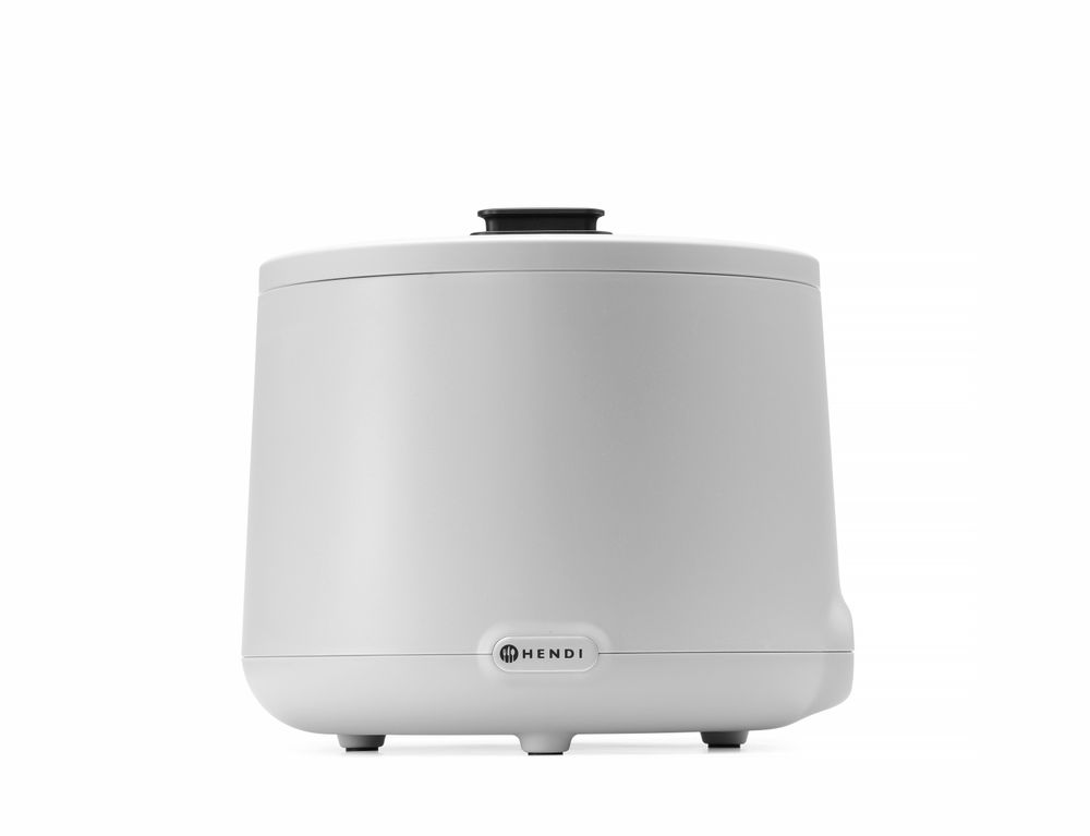 Soup kettle UNIQ, HENDI, desiGNed by Robert Bronwasser, 8L, vit, 220-240V/500W, ⌀365x(H)325mm
