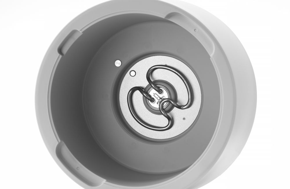 Soup kettle UNIQ, HENDI, desiGNed by Robert Bronwasser, 8L, vit, 220-240V/500W, ⌀365x(H)325mm
