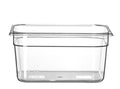 Kantin/behållare GN 1/2 polycarbonate, HENDI, Profi Line, GN 1/2, 9,5L, Transparent, 325x265x(H)150mm