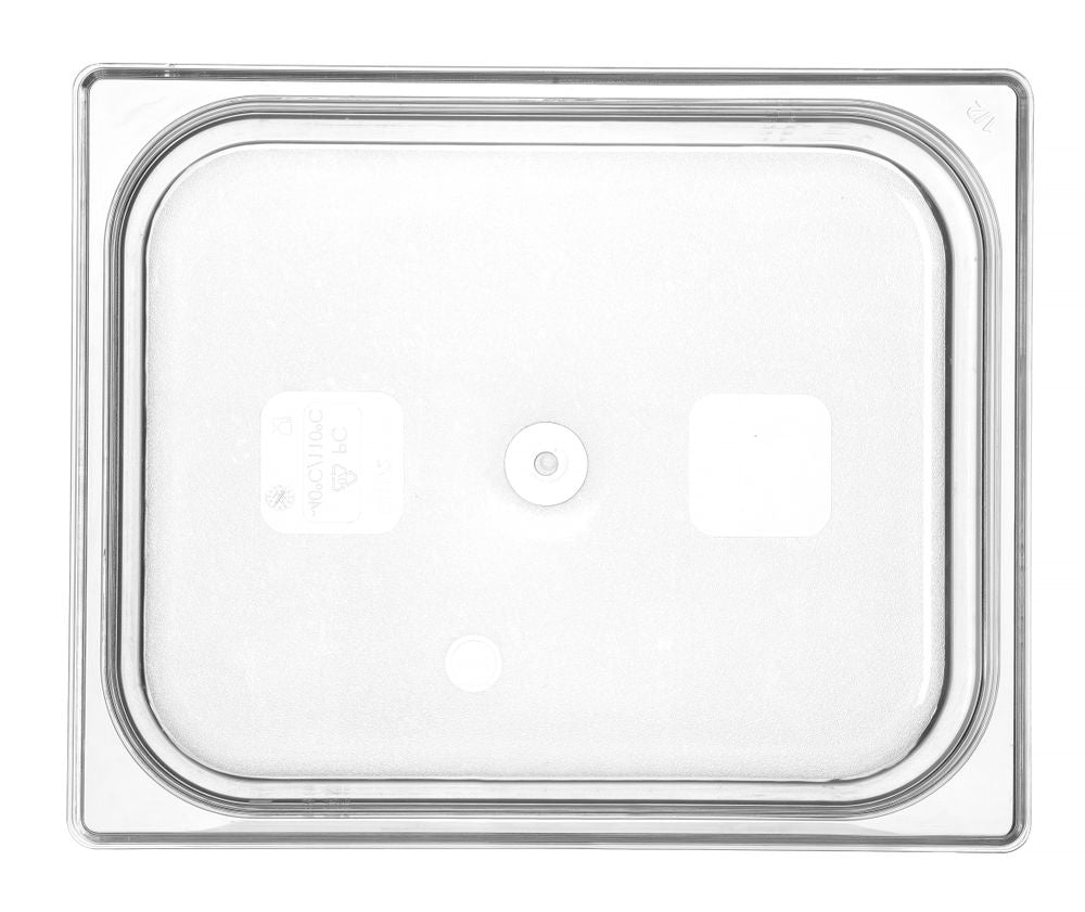 Kantin/behållare GN 1/2 polycarbonate, HENDI, Profi Line, GN 1/2, 6,5L, Transparent, 325x265x(H)100mm