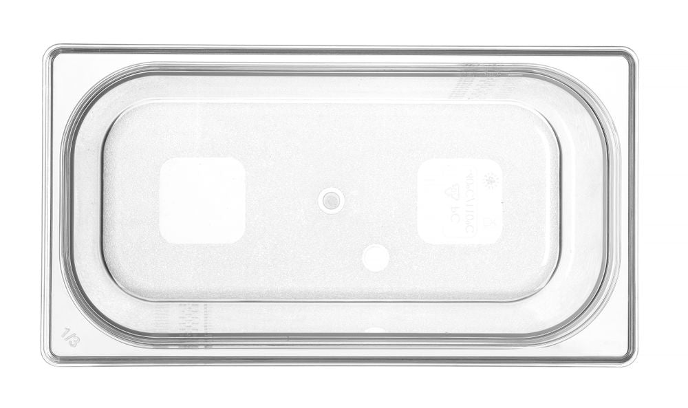Kantin/behållare GN 1/3 polycarbonate, HENDI, Profi Line, GN 1/3, 2,5L, Transparent, 325x176x(H)65mm