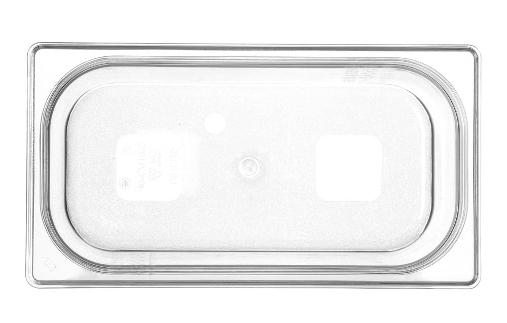 Kantin/behållare GN 1/3 polycarbonate, HENDI, Profi Line, GN 1/3, 5,7L, Transparent, 325x176x(H)150mm