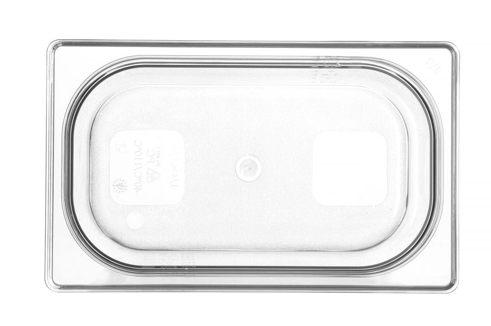 Kantin/behållare GN 1/4 polycarbonate, HENDI, Profi Line, GN 1/4, 4L, Transparent, 265x162x(H)150mm