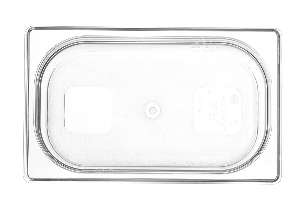 Kantin/behållare GN 1/4 polycarbonate, HENDI, Profi Line, GN 1/4, 2,8L, Transparent, 265x162x(H)100mm