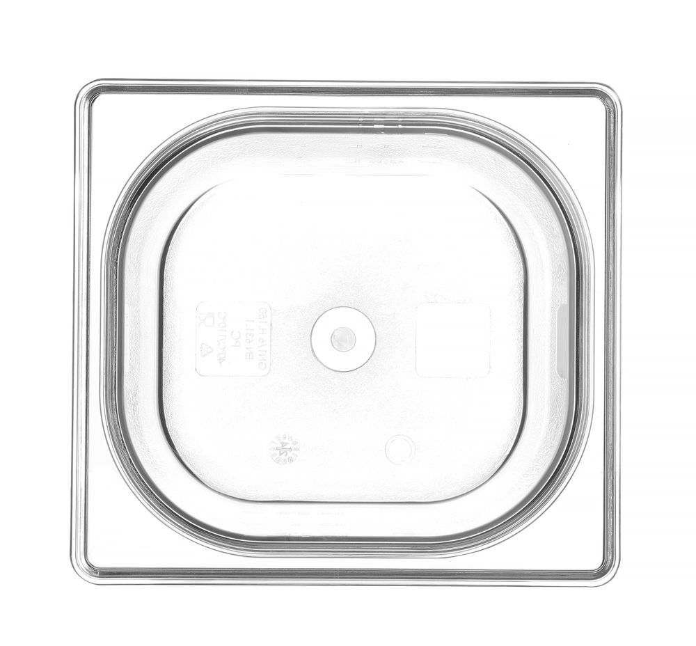 Kantin/behållare GN 1/6 polycarbonate, HENDI, Profi Line, GN 1/6, 2,4L, Transparent, 176x162x(H)150mm
