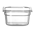 Kantin/behållare GN 1/6 polycarbonate, HENDI, Profi Line, GN 1/6, 1,6L, Transparent, 176x162x(H)100mm