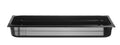 Kantin/behållare GN 1/1 svart polycarbonate, HENDI, Profi Line, GN 1/1, 9L, svart, 530x325x(H)65mm