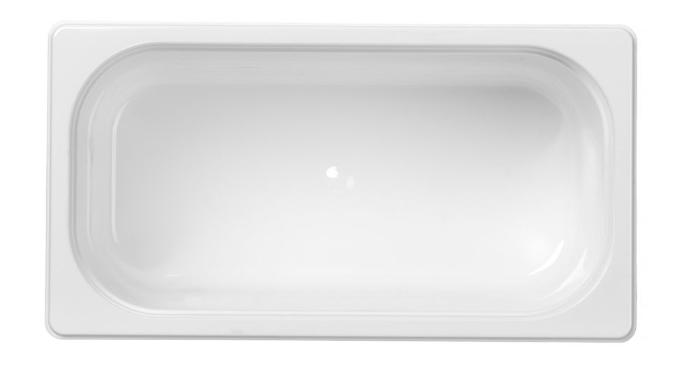 Kantin/behållare GN 1/3 vit polycarbonate, HENDI, GN 1/3, 5,7L, vit, 325x176x(H)150mm
