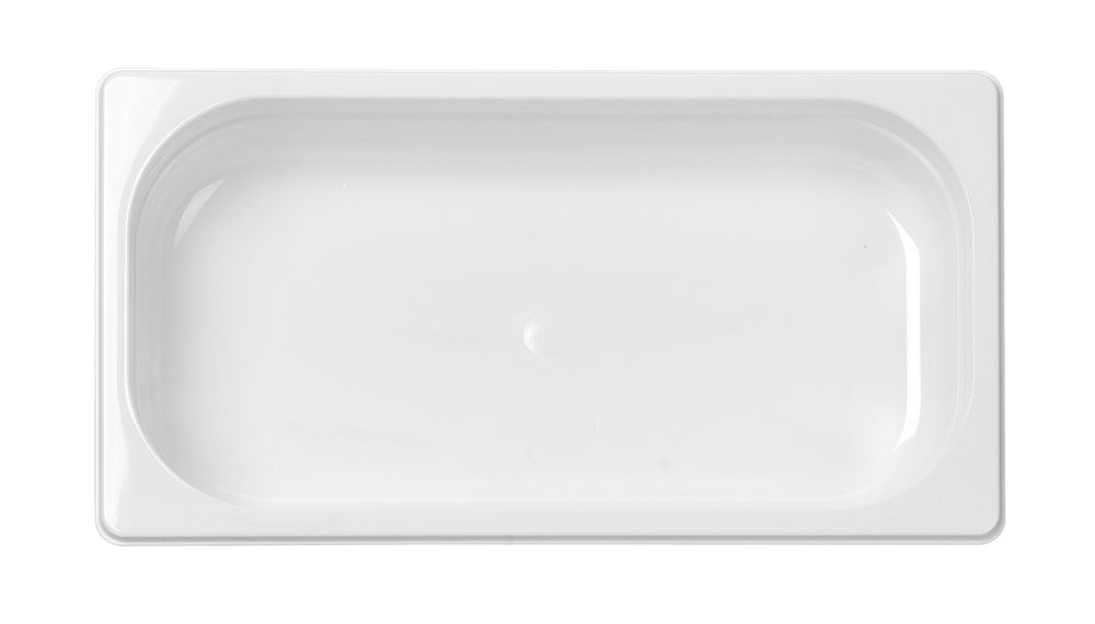 Kantin/behållare GN 1/3 vit polycarbonate, HENDI, GN 1/3, 2,5L, vit, 325x176x(H)65mm