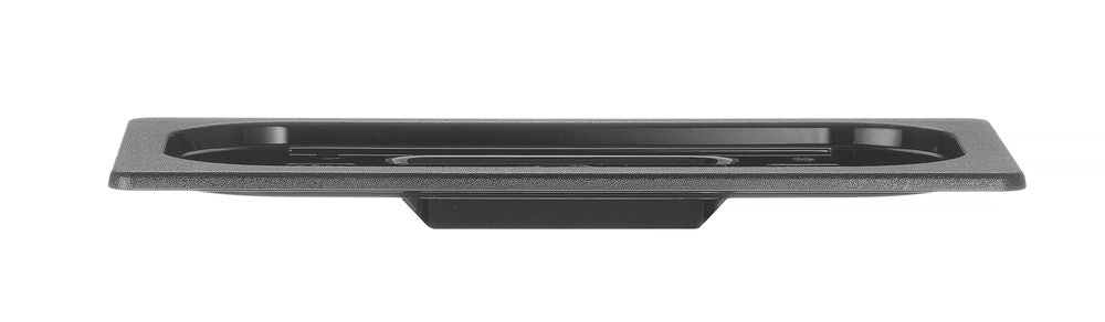 Lid for GN kantin/behållares svart polycarbonate, HENDI, GN 1/3, svart, 325x176mm