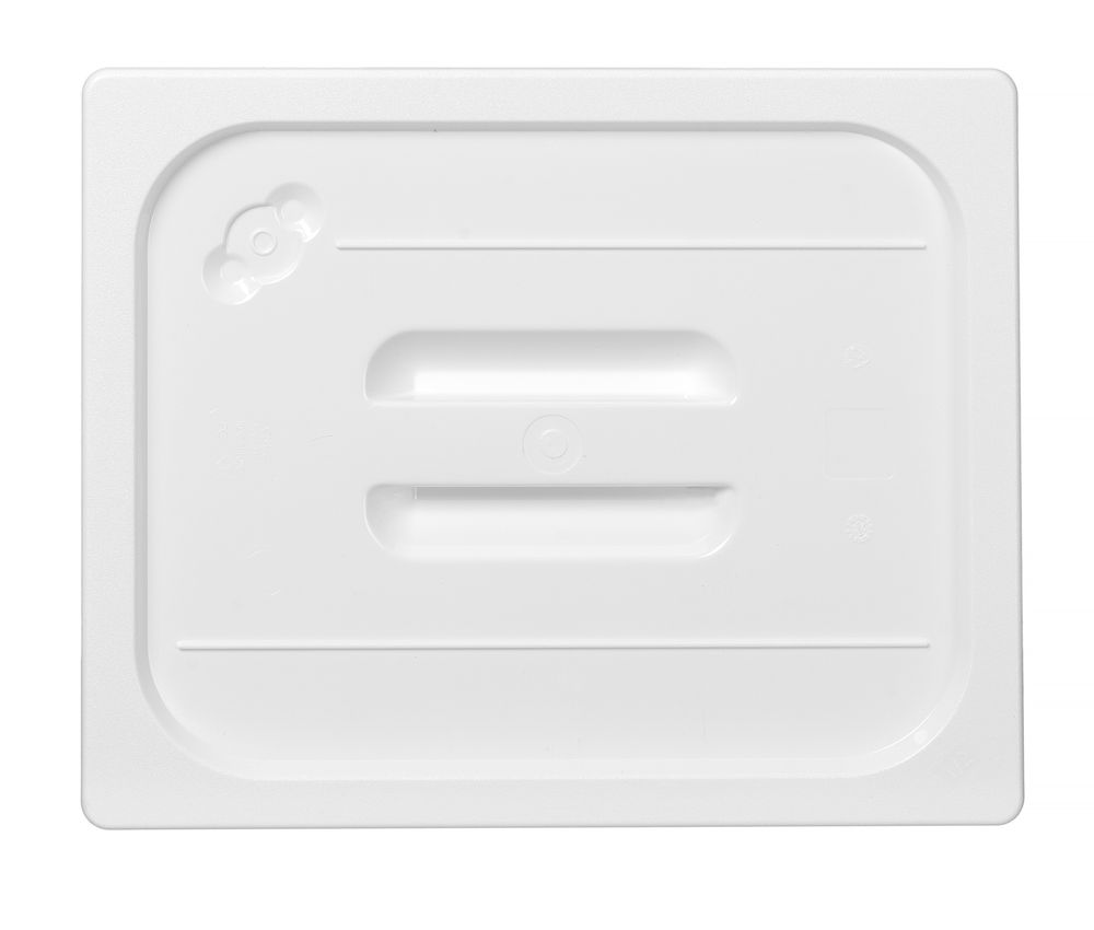 Lid for GN kantin/behållares vit polycarbonate, HENDI, GN 1/3, vit, 325x176mm