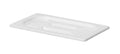 Lid for GN kantin/behållares vit polycarbonate, HENDI, GN 1/4, vit, 265x162mm