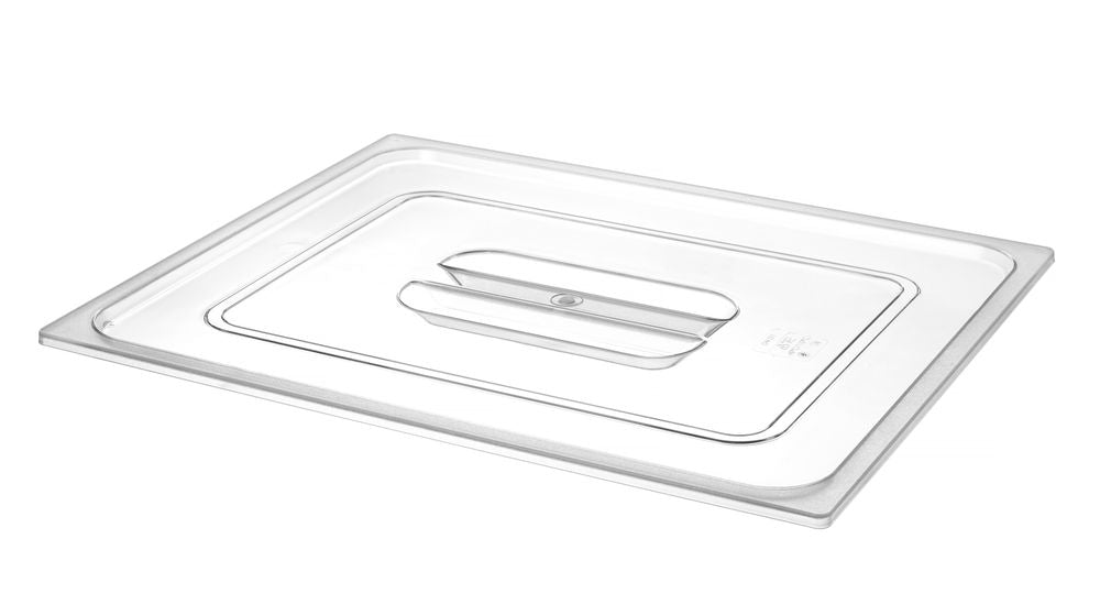 Lid for GN kantin/behållares, HENDI, GN 2/1, Transparent, 650x530mm
