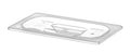 Lid for GN kantin/behållares, HENDI, GN 1/4, Transparent, 265x162mm