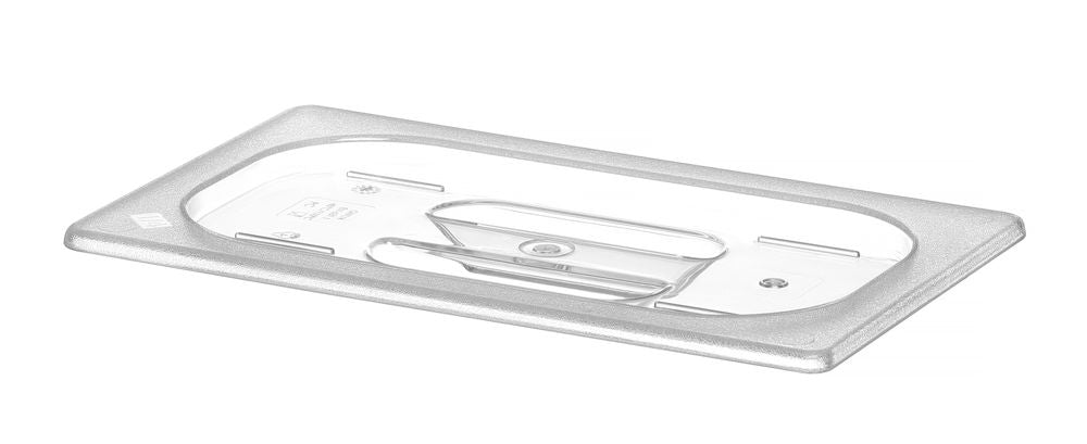 Lid for GN kantin/behållares, HENDI, GN 1/4, Transparent, 265x162mm
