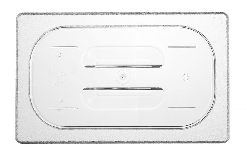 Lid for GN kantin/behållares, HENDI, GN 1/4, Transparent, 265x162mm