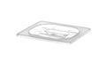 Lid for GN kantin/behållares, HENDI, GN 1/6, Transparent, 176x162mm