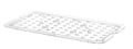 Perforerad drip shelf for GN kantin/behållares polycarbonate, HENDI, Profi Line, GN 1/1, Transparent, 467x263mm