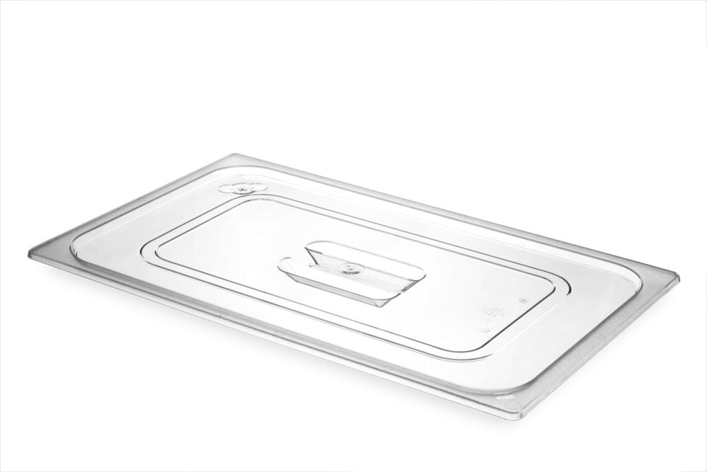Lid for GN kantin/behållares Tritan , HENDI, GN 2/1, Transparent, 650x530mm