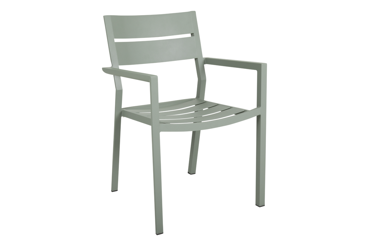 DELIA Stol m armstöd - Dusty Green