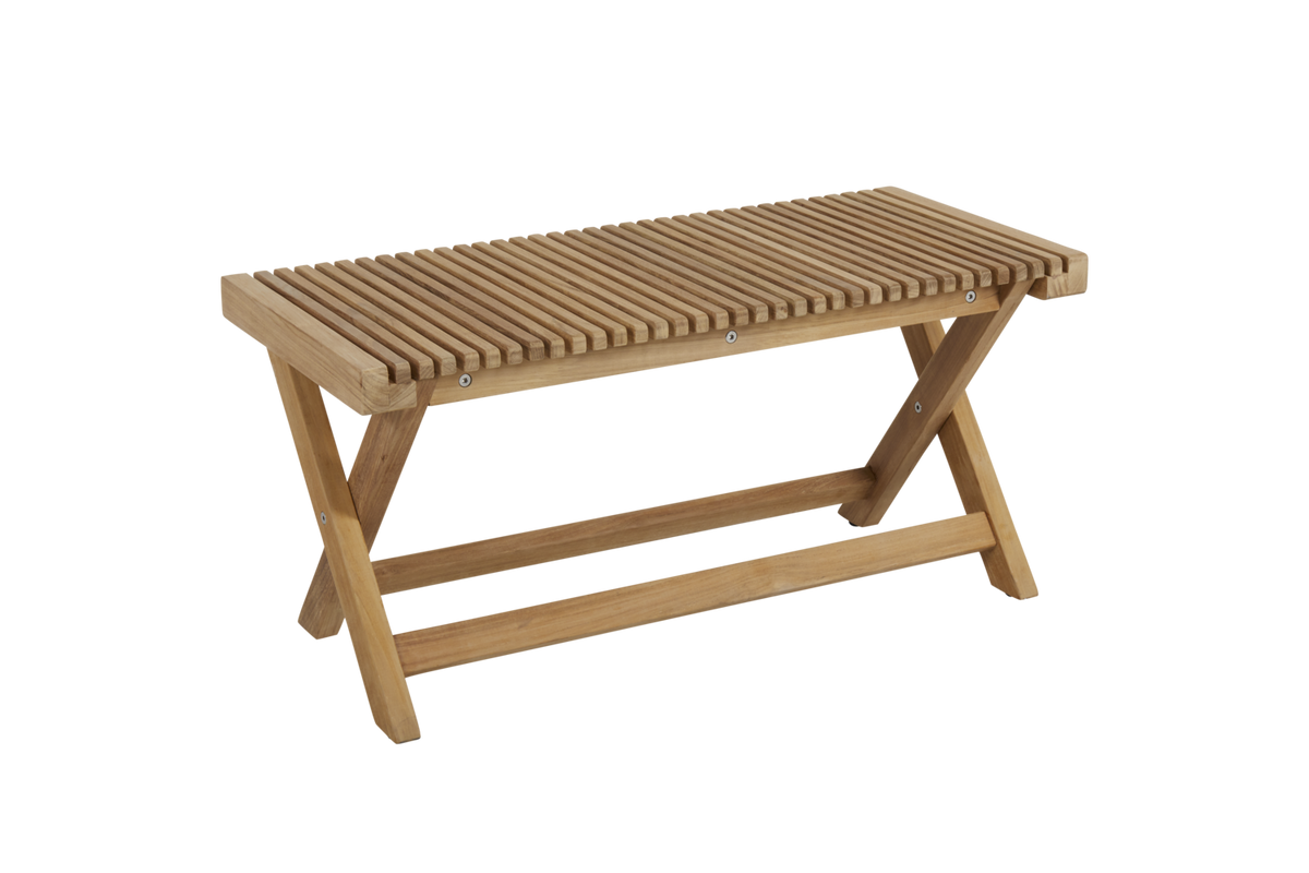 JULITA bänk 90x40 H43 - Teak