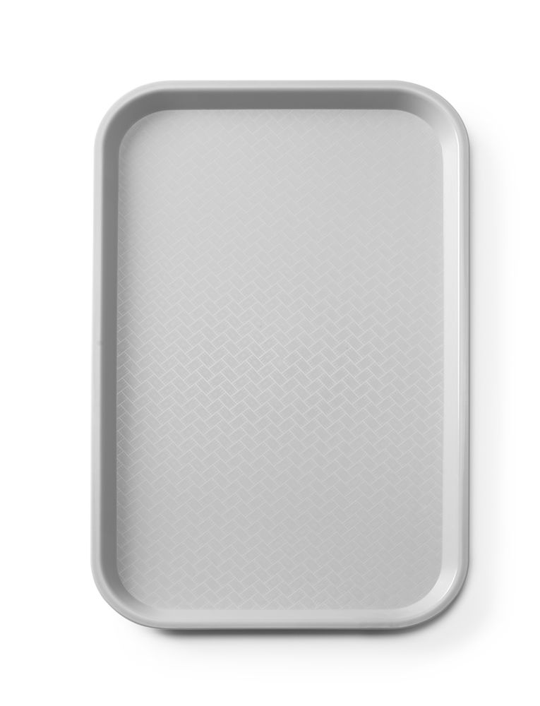 Polypropylene fast food tray GN 1/1, AmerBox, GN 1/1, Green, 530x325x(H)20mm, Rectangular