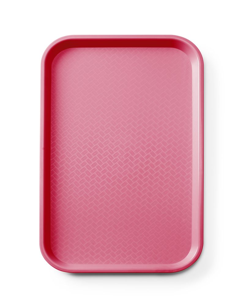 Polypropylene fast food tray GN 1/1, AmerBox, GN 1/1, Black, 530x325x(H)20mm, Rectangular