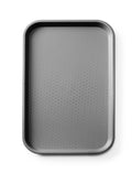 Polypropylene fast food tray GN 1/1, AmerBox, GN 1/1, Black, 530x325x(H)20mm, Rectangular