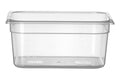 Kantin/behållare GN 1/2 polypropylene, HENDI, Profi Line, GN 1/2, 8L, Transparent, 325x265x(H)150mm