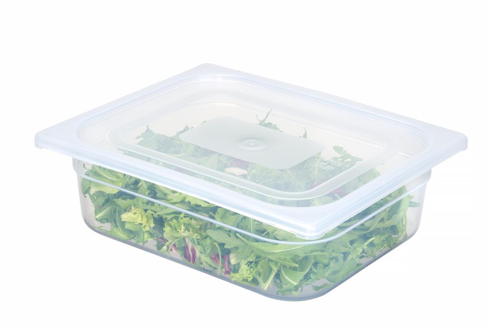 Kantin/behållare GN 1/2 polypropylene, HENDI, Profi Line, GN 1/2, 5L, Transparent, 325x265x(H)100mm