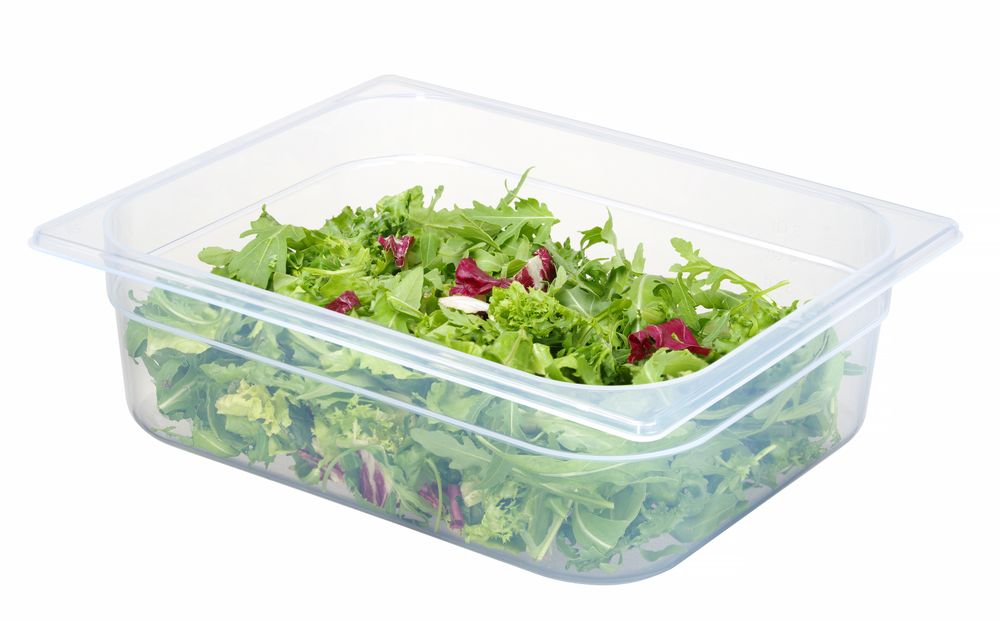 Kantin/behållare GN 1/2 polypropylene, HENDI, Profi Line, GN 1/2, 5L, Transparent, 325x265x(H)100mm