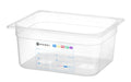Kantin/behållare GN 1/2 HACCP, HENDI, GN 1/2, 9,5L, Transparent, 325x265x(H)150mm
