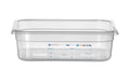 Kantin/behållare GN 1/2 HACCP, HENDI, GN 1/2, 6,5L, Transparent, 325x265x(H)100mm