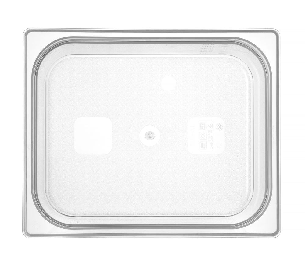 Kantin/behållare GN 1/2 HACCP, HENDI, GN 1/2, 6,5L, Transparent, 325x265x(H)100mm