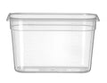 Kantin/behållare GN 1/3 polypropylene, HENDI, Profi Line, GN 1/3, 6,5L, Transparent, 325x176x(H)200mm