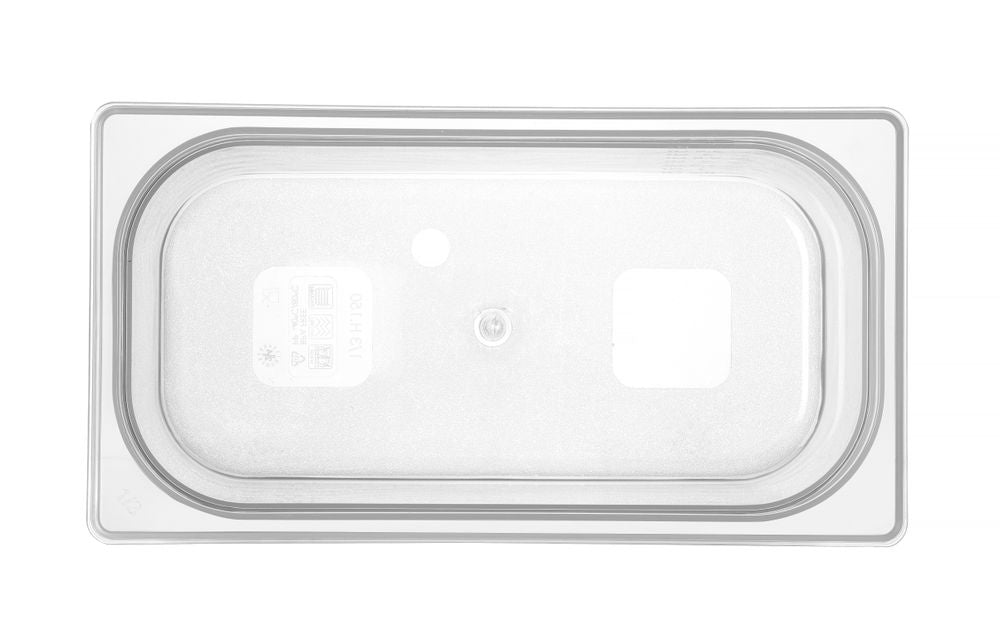 Kantin/behållare GN 1/3 polypropylene, HENDI, Profi Line, GN 1/3, 3,5L, Transparent, 325x176x(H)100mm