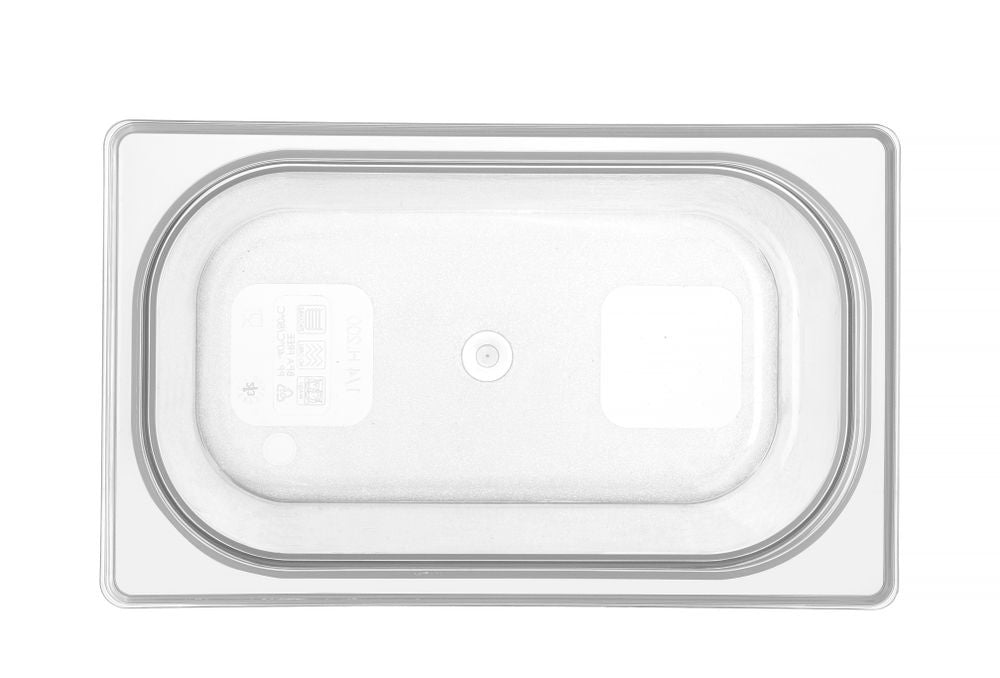 Kantin/behållare GN 1/4 polypropylene, HENDI, Profi Line, GN 1/4, 4,5L, Transparent, 265x162x(H)200mm