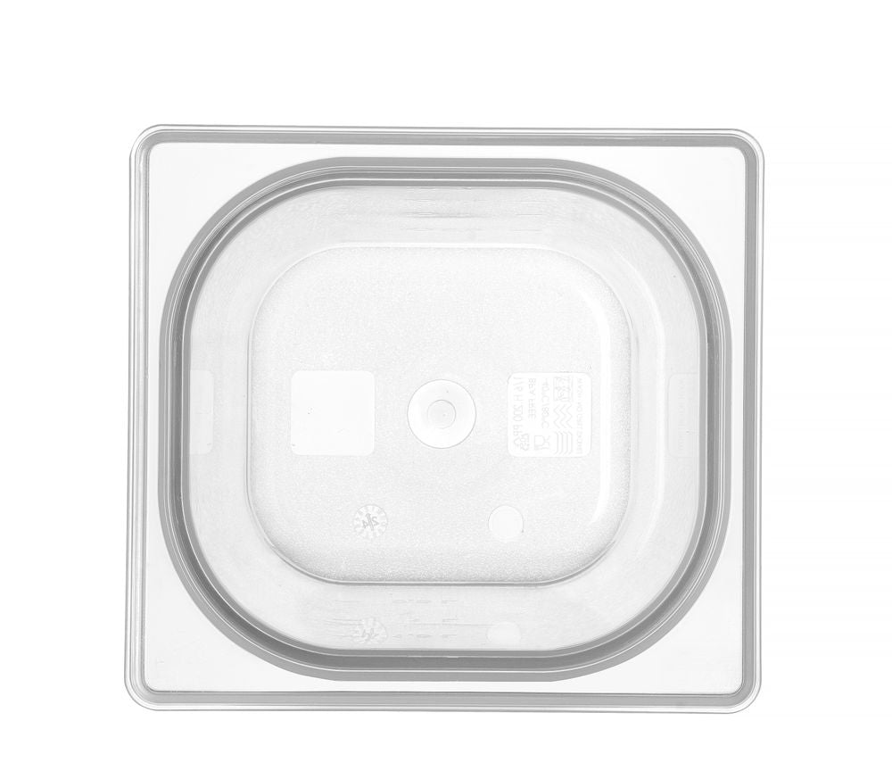 Kantin/behållare GN 1/6 polypropylene, HENDI, Profi Line, GN 1/6, 2L, Transparent, 176x162x(H)150mm