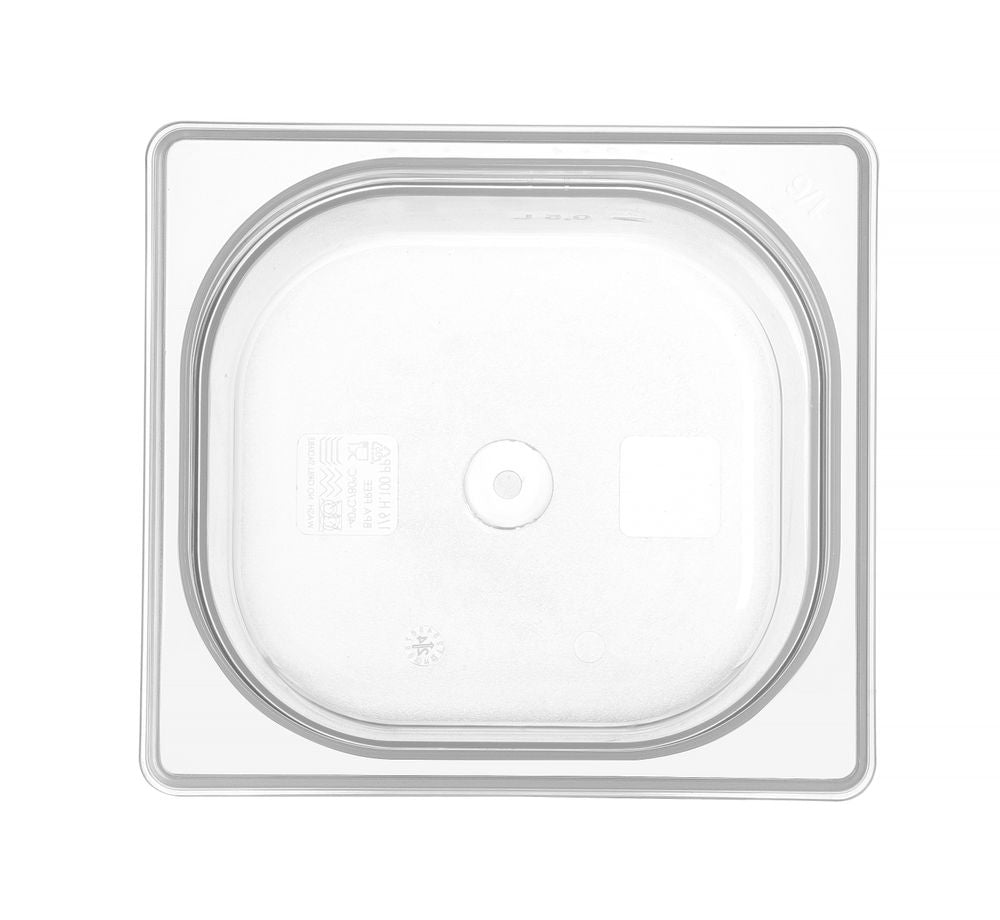 Kantin/behållare GN 1/6 polypropylene, HENDI, Profi Line, GN 1/6, 1,5L, Transparent, 176x162x(H)100mm