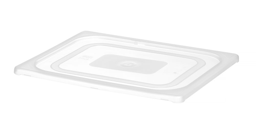 Lid for GN kantin/behållares polypropylene, HENDI, GN 1/2, Transparent, 325x265mm