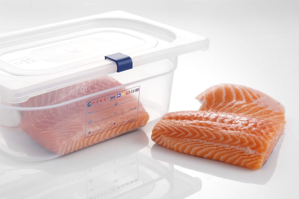 Lid for GN kantin/behållares polypropylene, HENDI, GN 1/3, Transparent, 325x176mm