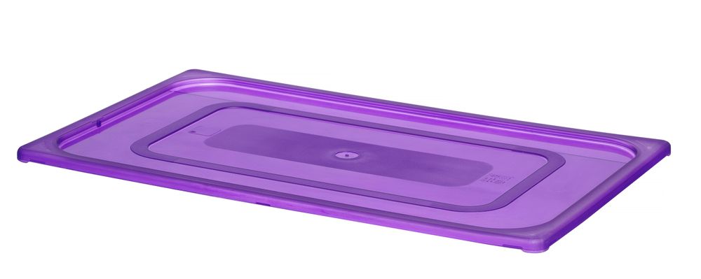 Lid for GN kantin/behållares purple, HENDI, GN 1/2, Purple, 325x265mm